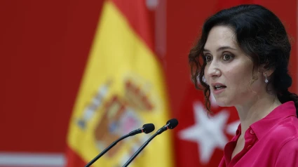 La presidenta de la Comunidad de Madrid, Isabel Díaz Ayuso