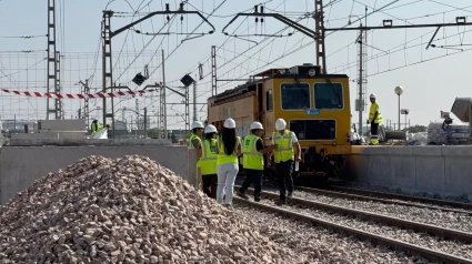 Obras de reconstrucción de la estación de València Sud de Metrovalencia