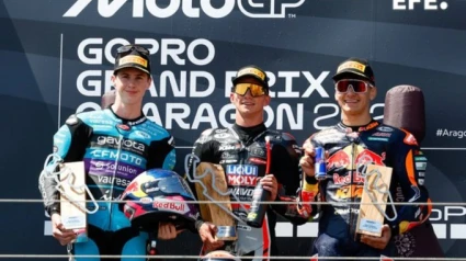 Quiles y Álvaro Carpe subieron al podio en Aragón