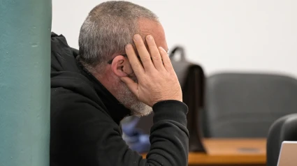 Pie de fotoJosé Ramón Guerreiro Galdo, el  acusado en el juicio del asesinato de la panadera de O Birloque, en la Audiencia Provincial