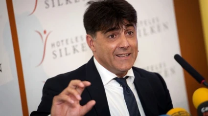 César Gómez, en una rueda de prensa.