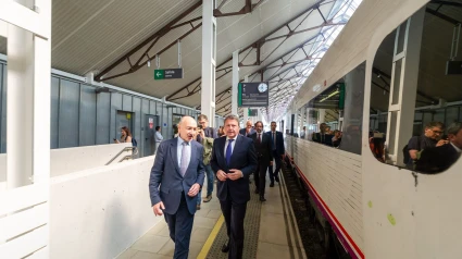 Primer viaje en tren desde Canfranc