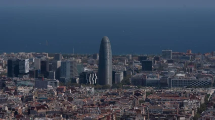 Vista panorámica de Barcelona