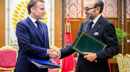 MACRON Y MOHAMMED