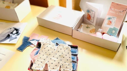 Caja de recuerdos que se entrega a las familias gracias a la colaboración de 'Mi pequeño ángel alado'
