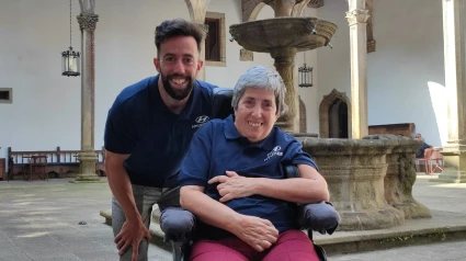Eric y Silvia harán cinco etapas del Camino Portugués para visibilizar la Esclerosis Múltiple