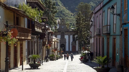 El comercio en Teror resiste pese a la ausencia de la Virgen del Pino