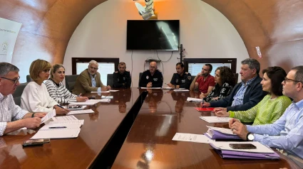 Reunión de la unidad de control del padrón del Ayuntamiento de Lorca