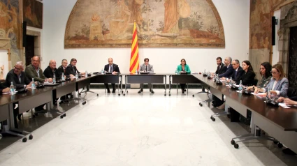 Plano general de la Comisión Técnica para la ampliación del Aeropuerto de El Prat.
