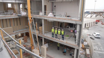 Conocemos las obras del nuevo Cuartel de la Guardia Civil en el Puerto de Motril