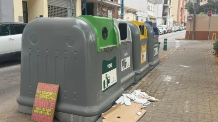 Situación actual de los contenedores de basura en Dénia