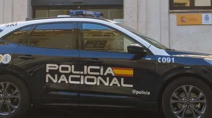 Vehículo de la Policía nacional