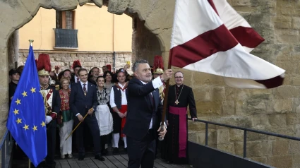 Los banderazos de San Bernabé 2025: Dedicados a los niños y niñas de Logroño, a la cultura y a Europa