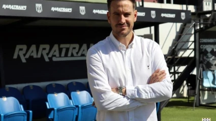 Imagen del nuevo técnico del Huesca