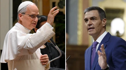 León XIV y Sánchez