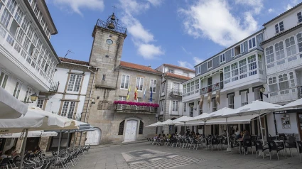 Plaza del Ayuntamiento de Pontedeume