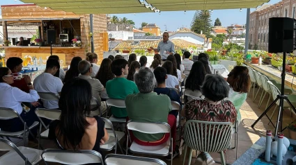 Estudiantes onubenses asisten a una charla