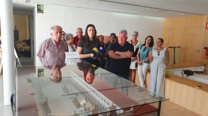 Maqueta donada por el CEPER Guamenze