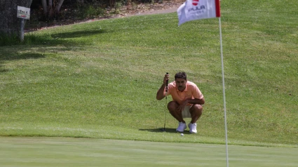 Abdón Prats durante la Batalla de las Estrellas de golf