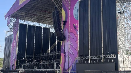 L'escenari principal del Magnífic Fest de Lleida
