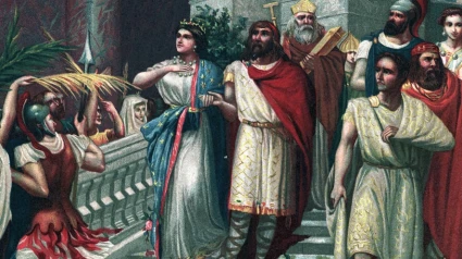 P9JPFG P9JPFG Wedding of the Roman patrician Gala Placidia with the Goth King Ataulfo in Barcelona.