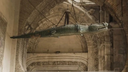 Cocodrilo en la Catedral de Sevilla
