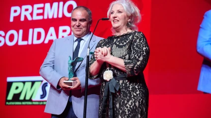 María J. Alonso con Pere Navarro