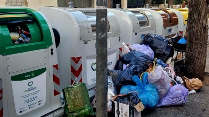 muchos vecinos se niegan a usar los nuevos contenedores digitales que requieren una tarjeta de identificación o una aplicación móvil para abrirse.