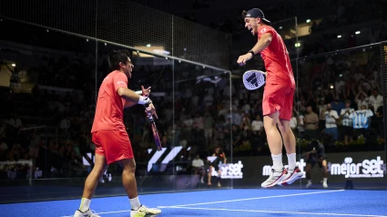 Galán y Chingotto celebran el título