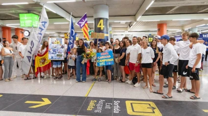 Recibimiento a Marta Cardona