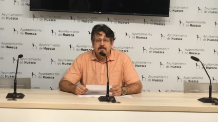 José Luis Rubió, portavoz de VOX en el Ayuntamiento de Huesca