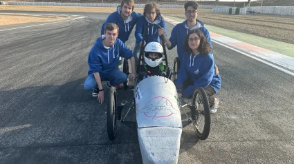 El EPEF Racing Team en el Circuíto de Cartagena, en diciembre de 2024