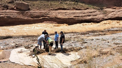 La provincia de Teruel empieza a recuperar la normalidad tras las tormentas