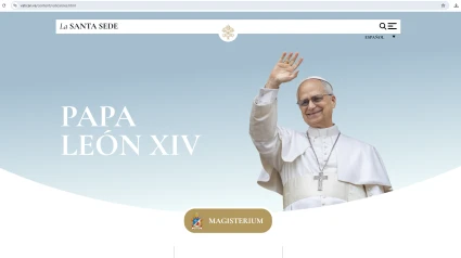 La web del Vaticano