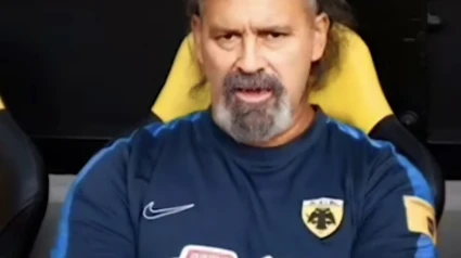 Carlos Roa en su etapa en el AEK