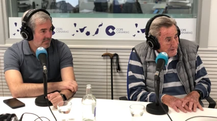 Fernando Clavijo y Manuel Hermoso en COPE