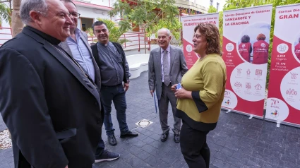 Rueda de prensa de Cáritas Diocesana