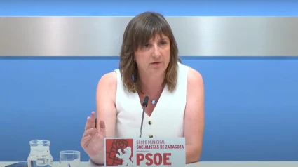 Lola Ranera, portavoz del PSOE en el Ayuntamiento de Zaragoza.