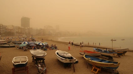 Episodio de Calima en Las Palmas de Gran Canaria
