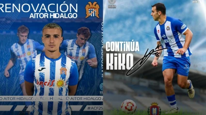 Aitor ha renovado en el Águilas FC y Kiko seguirá un año más en el CF Lorca Deportiva