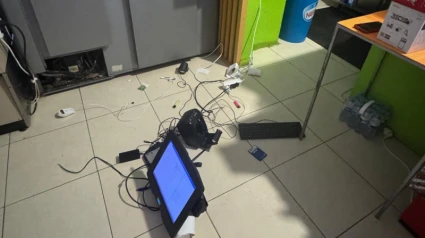 Destrozos en comercios de Buenavista del Norte