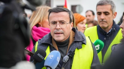 Miguel Ángel Gallardo, en Almaraz