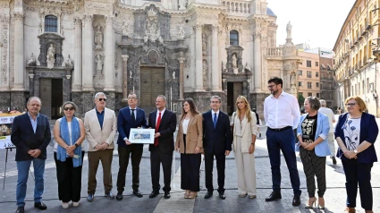 Murcia 1200 protagoniza el sorteo nacional de la ONCE en su día fundacional