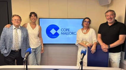 Tomeu Vidal, Cristina de Ahumada, Empar Bosch y Jaume Monserrat