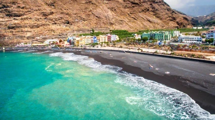 Playa de Tazacorte en La Palma