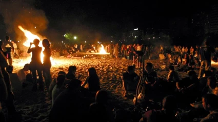 La playa del Pisuerga en Valladolid vuelve a ser el centro de la programación por la Noche de San Juan