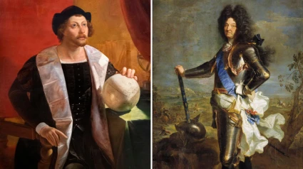 Cristóbal Colón y Luis XIV