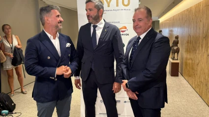 Jesús Jiménez, Miguel López Abad y Bartolomé Vera