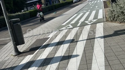 La seguridad del nuevo carril bici de Isabel La Católica