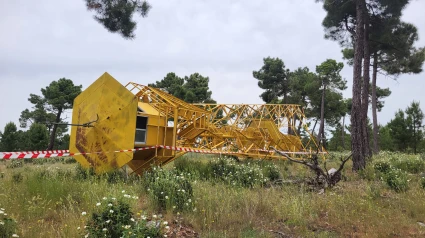 Torreta inhabilitada en la provincia de Segovia